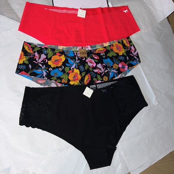 (XL) 3pk Victoria's Secret PINK Cheekster Panties - Picture 3 of 11